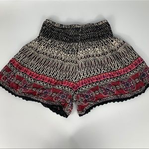 Adorable Tribal Flowy Shorts